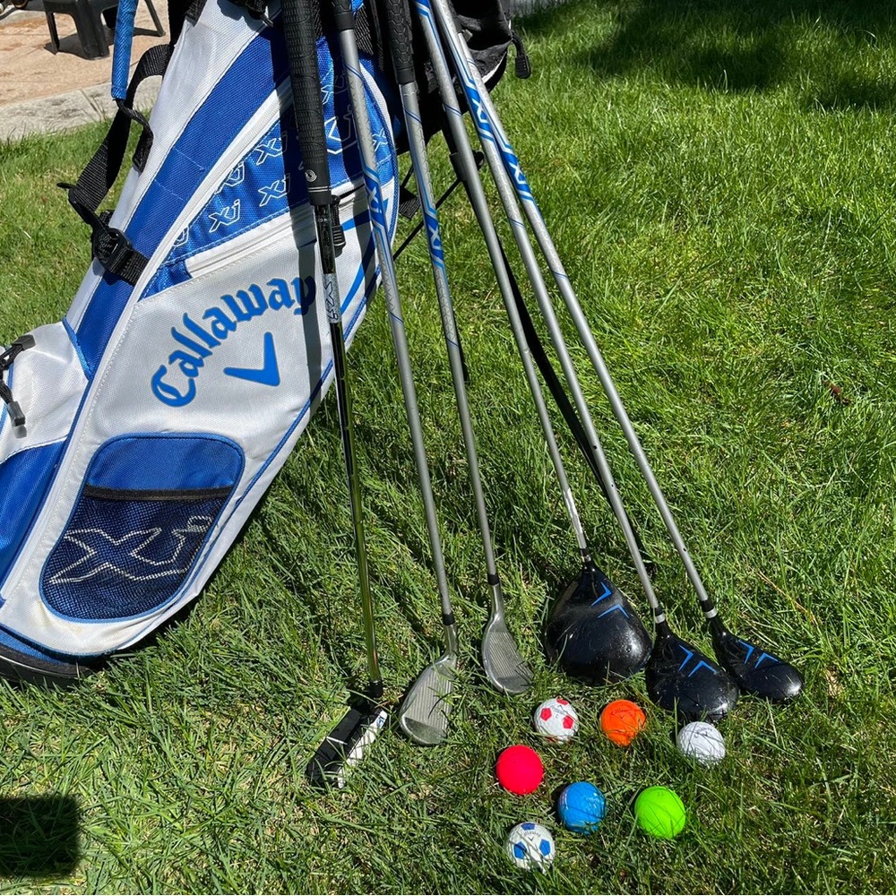 callaway XT child golf clubs